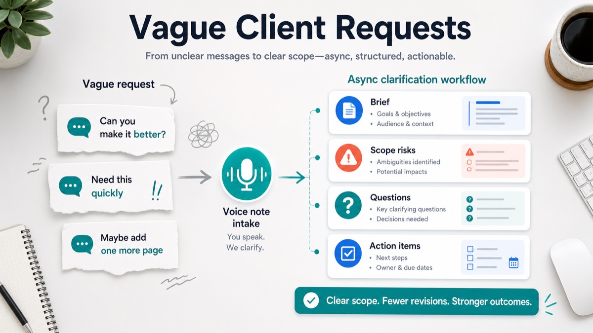 How to Handle Vague Client Requests Without Extra Calls