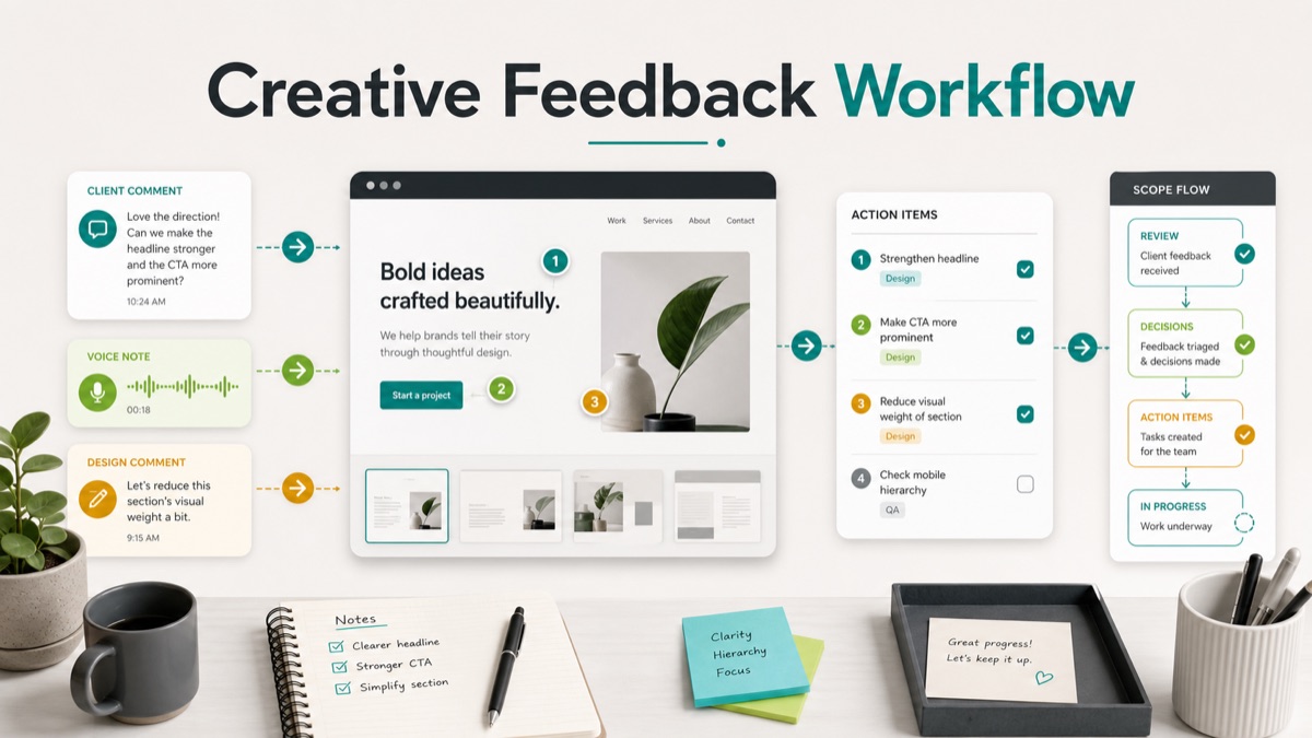 Client Feedback Workflow for Creative Agencies