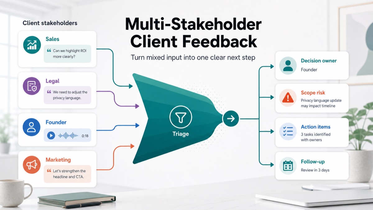 Multi-Stakeholder Client Feedback