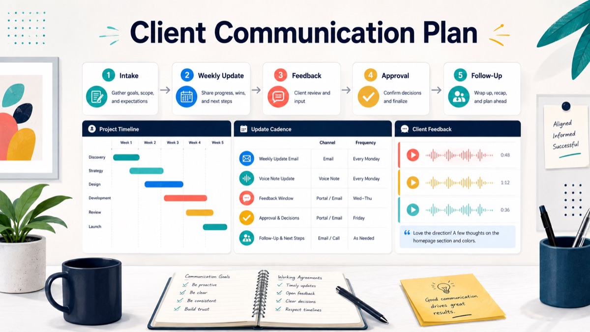 Client Communication Plan for Agencies